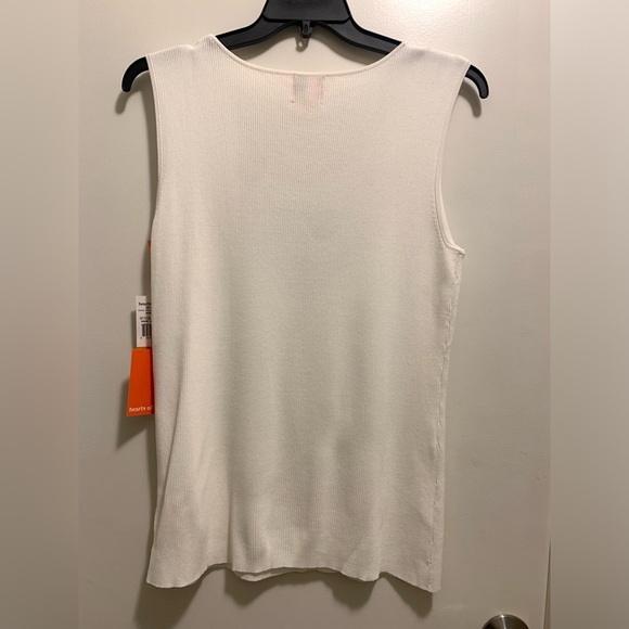 NWT Hearts of Palms Women’s 3X Embellished Tank Top Silver Sequence & Sapphire - Picture 11 of 13